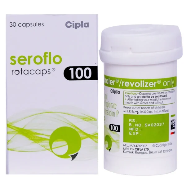 SEROFLO ROTACAPS 100MCG