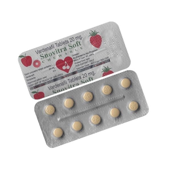 Snovitra Soft 20Mg (vardenafil soft chewable)