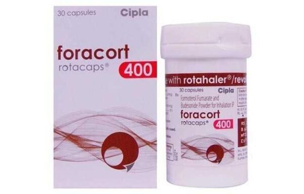 FORACORT ROTACAPS 400MCG