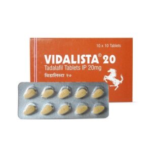 Vidalista 20mg (Tadalafil)