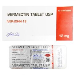 Ivermectin 12mg (Iverjohn) - 200 Tablet/s