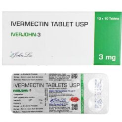 Ivermectin 3mg (Iverjohn) - 200 Tablet/s