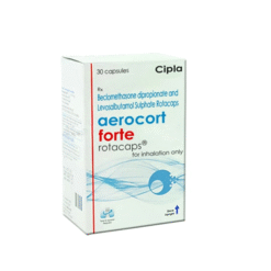 AEROCORT FORTE ROTACAPS (BECLOMETASONE/LEVOSALBUTAMOL)