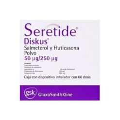 Seretide 50Mcg/250Mcg Accuhaler (Seroflo) - 3 Accuhaler