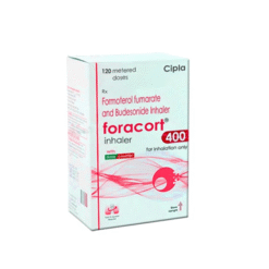 FORACORT INHALER 400MCG (BUDESONIDE / FORMOTEROL)